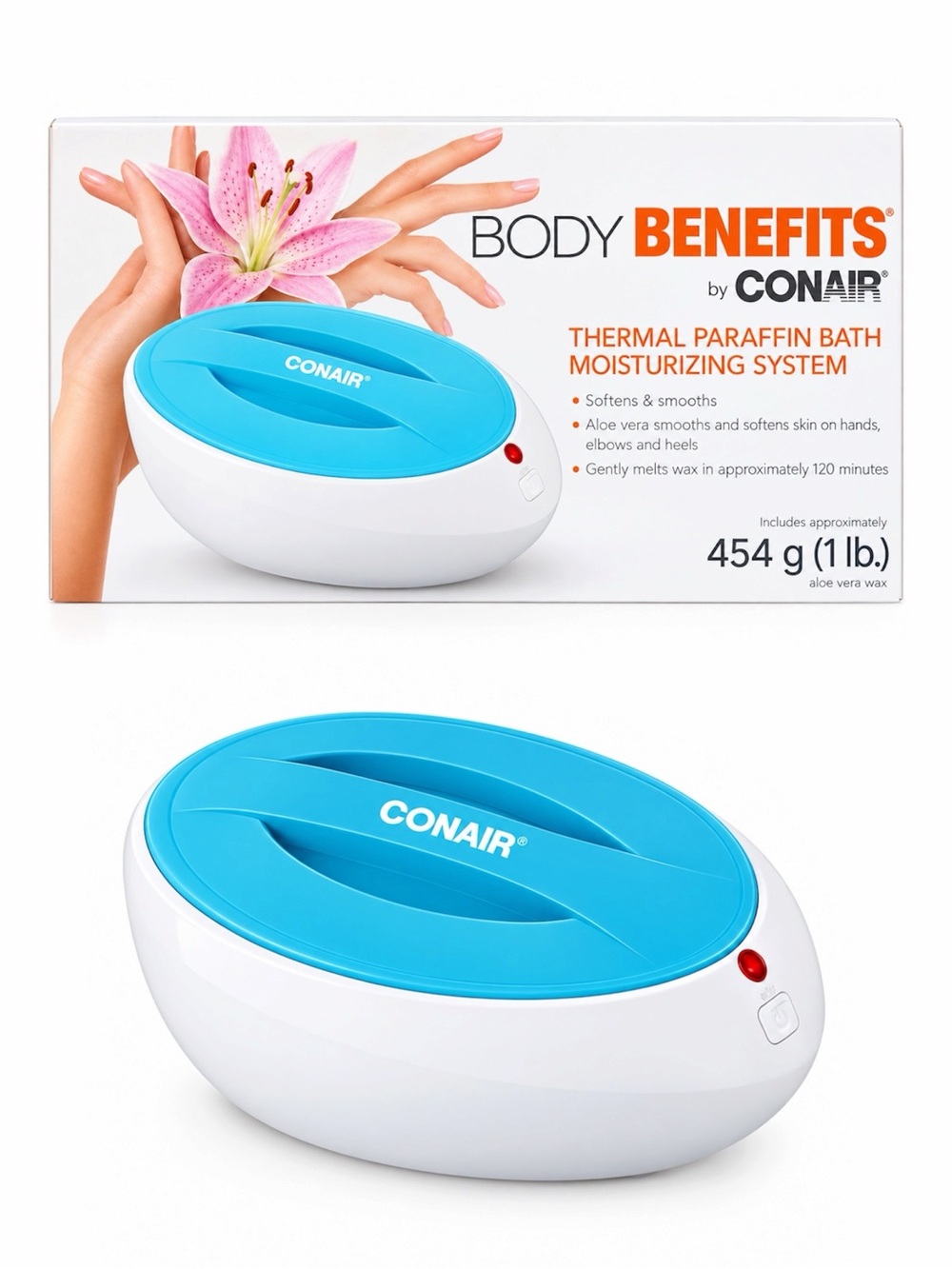 CONAIR THERMAL PARAFFIN BATH MOISTURIZING SYSTEM - BNIB (PLS READ!)